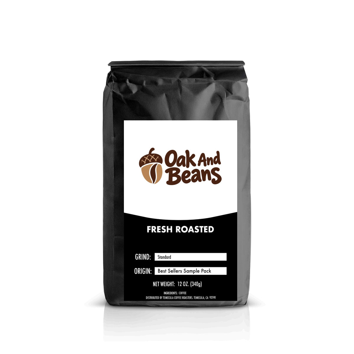 Best Sellers Sample Pack: 6Bean, Cowboy, Breakfast, Peru, Mexico, Bali